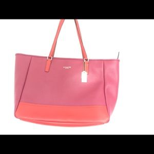 Authentic Coach Leather Tote Bag